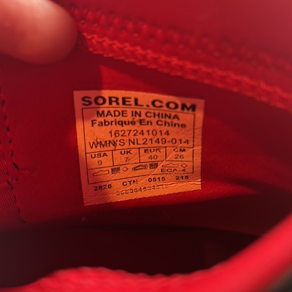 Sorel Medina III heeled rain boots. Worn only a few times! - Picture 3 of 3